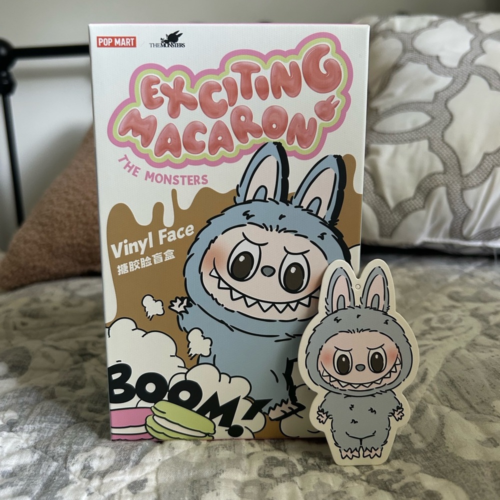 Pop Mart Labubu Exciting Macaron Sea Salt Coconut